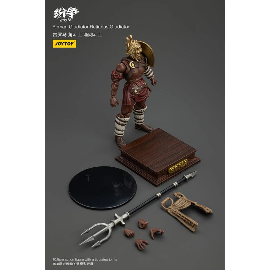 Strife Action Figure 1/18 Roman Gladiator Retiarius Gladiator 11 cm