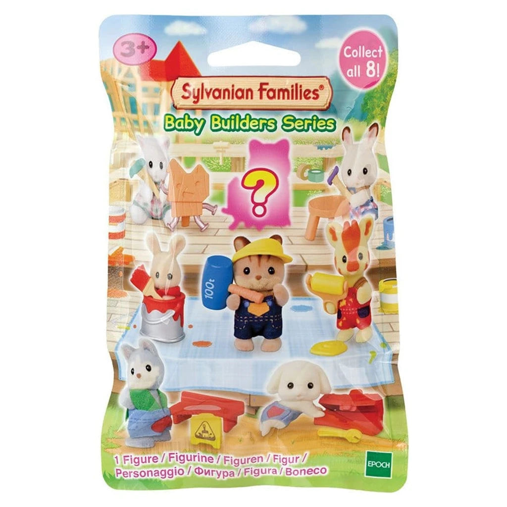 Sylvanian Families: Construction site baby friends Surprise Bag Figure 5 cm Display (16)