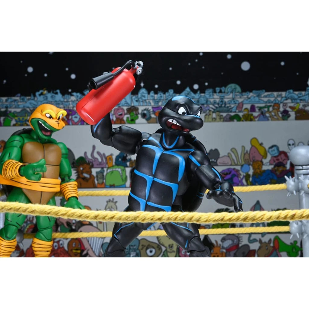 Teenage Mutant Ninja Turtles (Archie Comics) Action Figures 4-Pack Stump Wrestling Turtles 18 cm