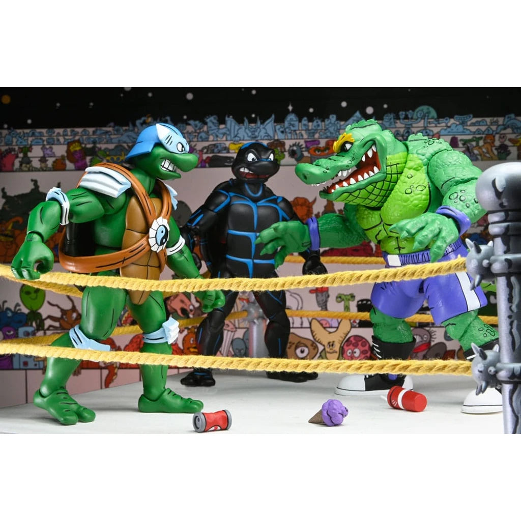 Teenage Mutant Ninja Turtles (Archie Comics) Action Figures 4-Pack Stump Wrestling Turtles 18 cm