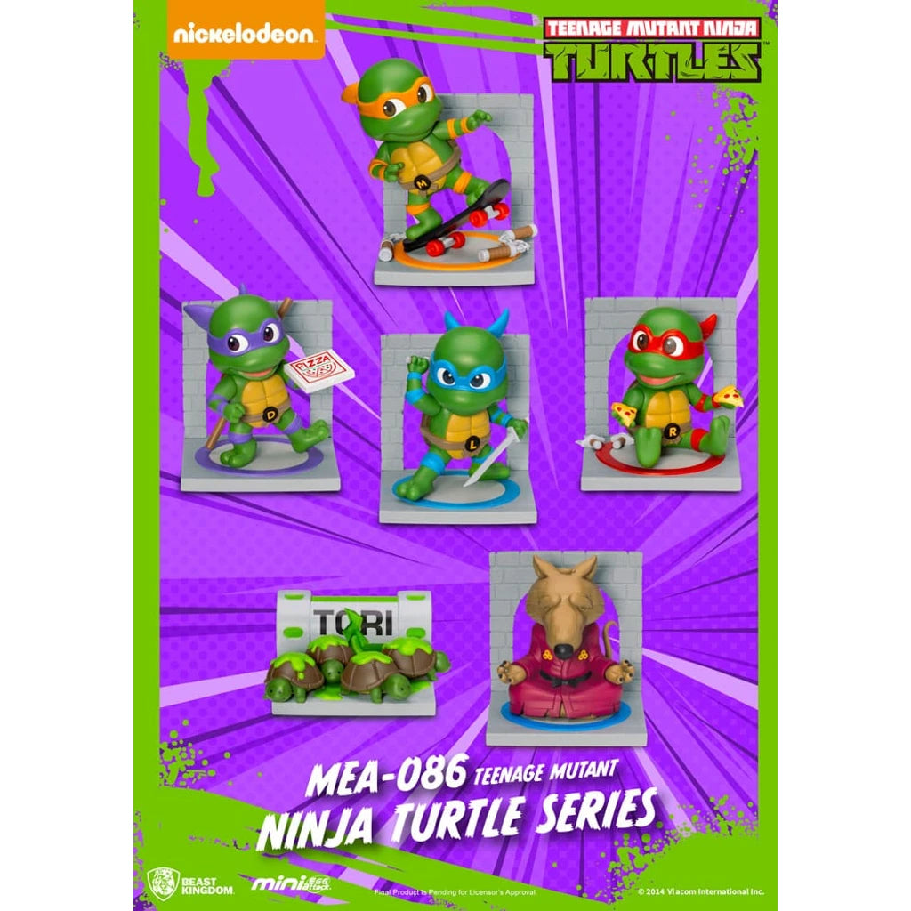 Teenage Mutant Ninja Turtles Mini Egg Attack Blind Box Figures Series 12 cm Assortment (6)