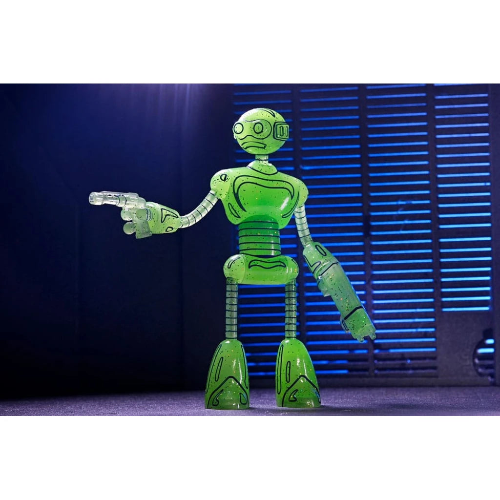Teenage Mutant Ninja Turtles (Mirage Comics) Action Figure Transmat Fugitoid GID 18 cm