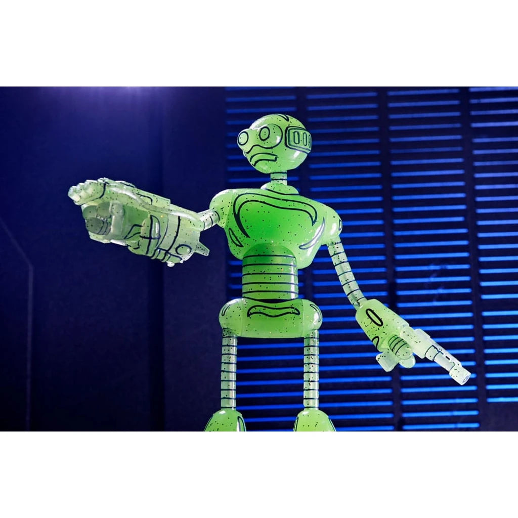 Teenage Mutant Ninja Turtles (Mirage Comics) Action Figure Transmat Fugitoid GID 18 cm