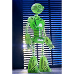 Teenage Mutant Ninja Turtles (Mirage Comics) Action Figure Transmat Fugitoid GID 18 cm