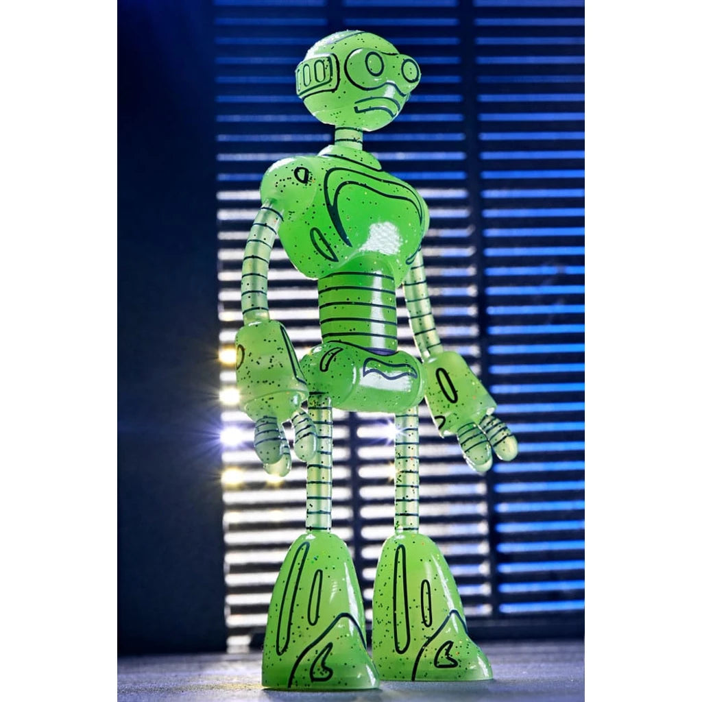 Teenage Mutant Ninja Turtles (Mirage Comics) Action Figure Transmat Fugitoid GID 18 cm