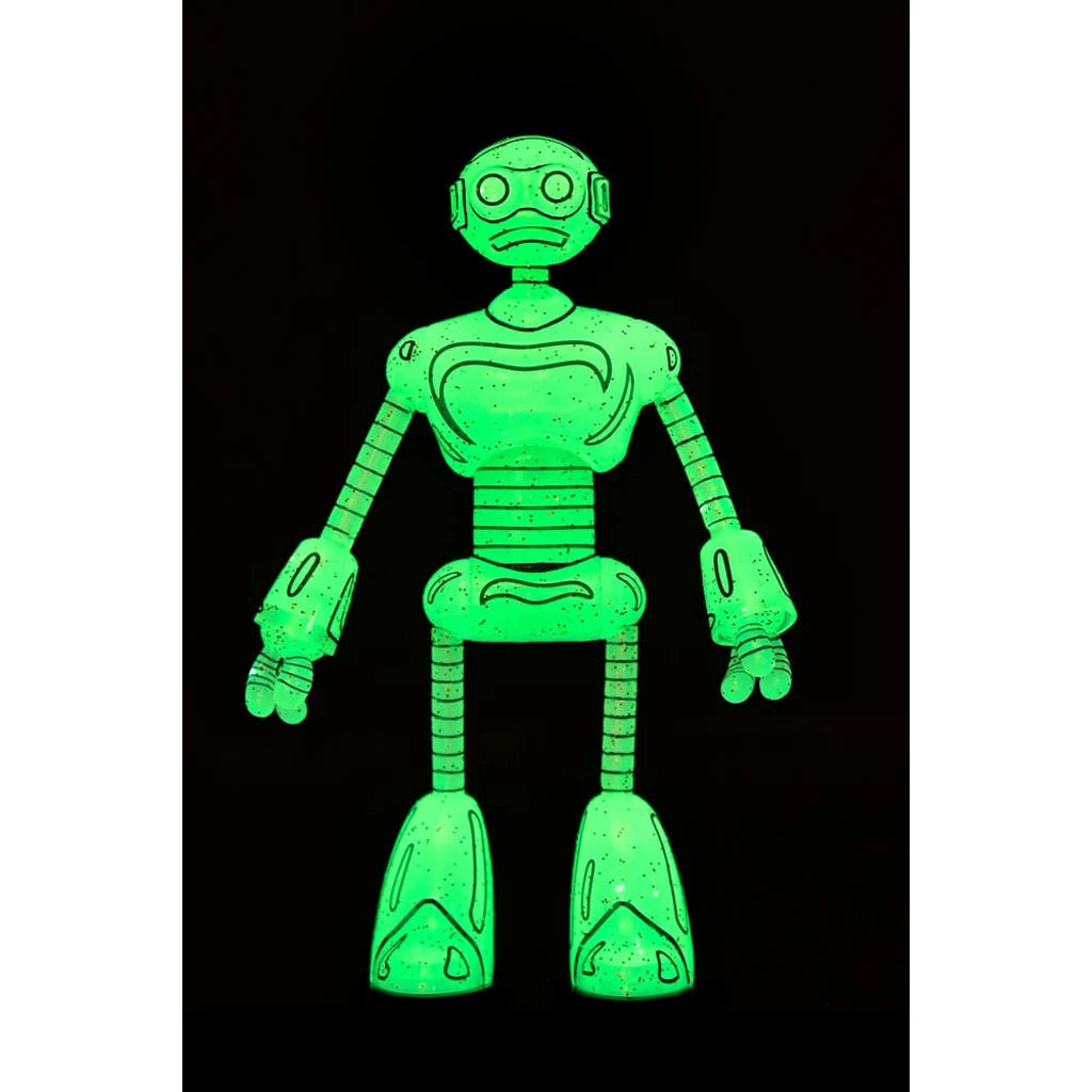 Teenage Mutant Ninja Turtles (Mirage Comics) Action Figure Transmat Fugitoid GID 18 cm