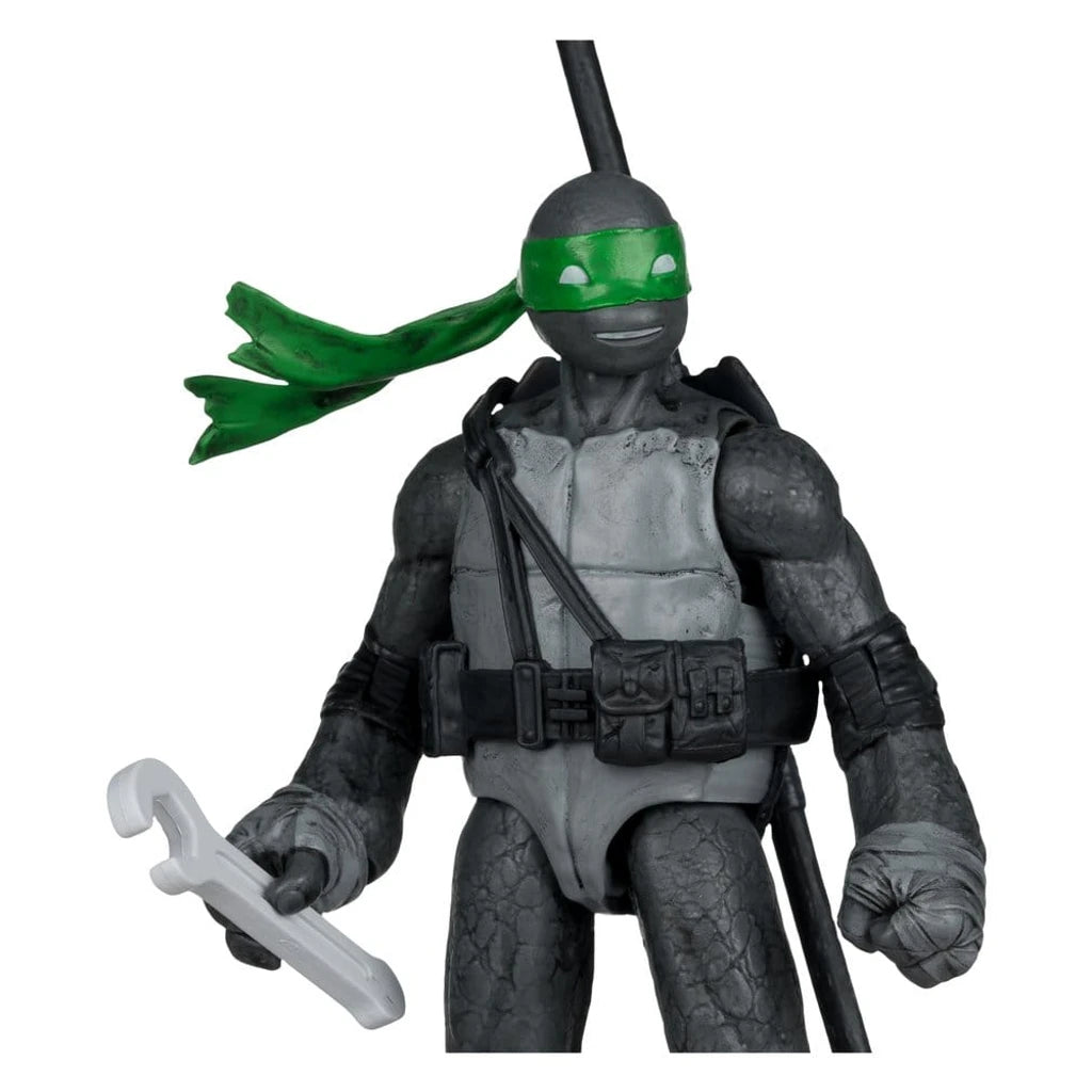 Teenage Mutant Ninja Turtles Page Punchers Action Figure Donatello (Black White & Green ) (Red Platinum Edition) 13 cm