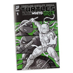 Teenage Mutant Ninja Turtles Page Punchers Action Figure Leonardo (Black White & Green) (Red Platinum Edition) 13 cm