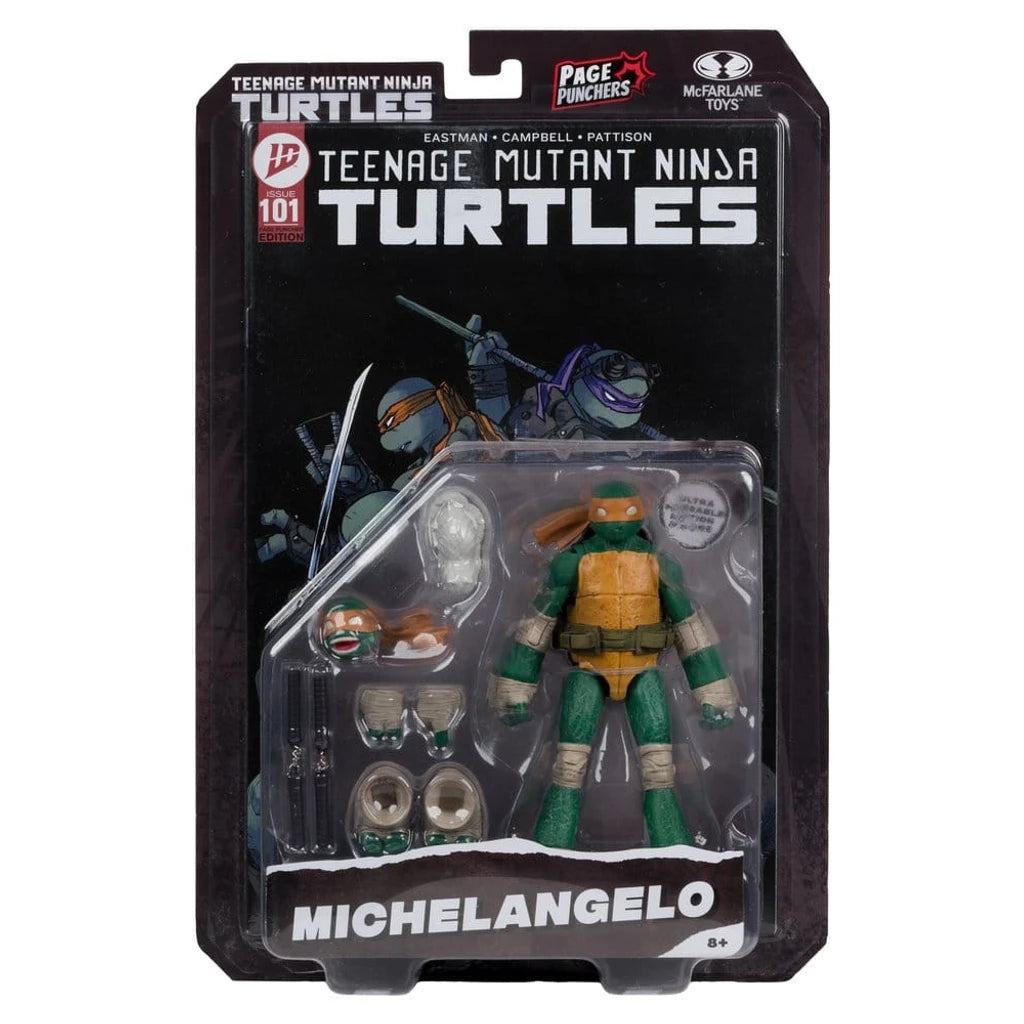 Teenage Mutant Ninja Turtles Page Punchers Action Figure Michelangelo 13 cm