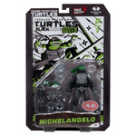 Teenage Mutant Ninja Turtles Page Punchers Action Figure Michelangelo (Black White & Green) (Red Platinum Edition) 13 cm