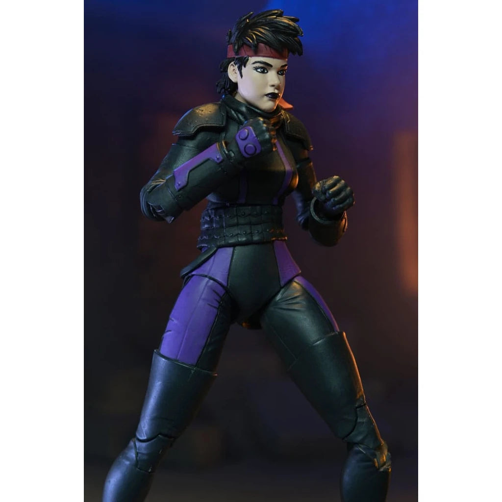 Teenage Mutant Ninja Turtles (The Last Ronin The Lost Years) Action Figure Casey Marie with Last Ronin Motorcycle 18 cm