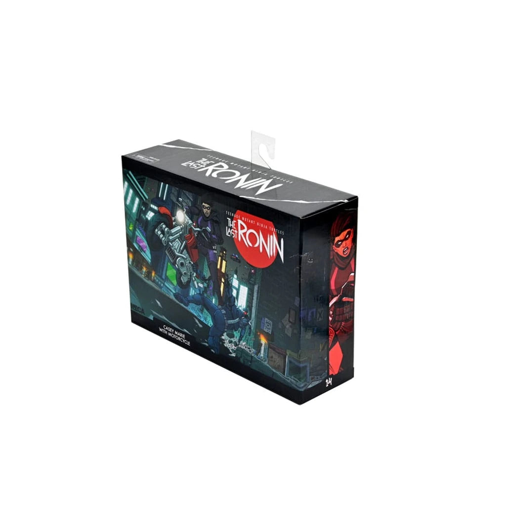 Teenage Mutant Ninja Turtles (The Last Ronin The Lost Years) Action Figure Casey Marie with Last Ronin Motorcycle 18 cm