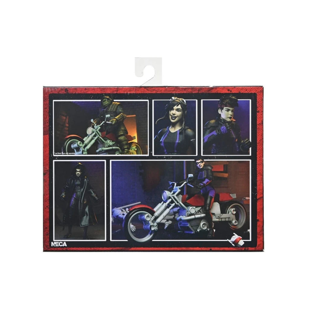 Teenage Mutant Ninja Turtles (The Last Ronin The Lost Years) Action Figure Casey Marie with Last Ronin Motorcycle 18 cm