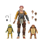 Teenage Mutant Ninja Turtles (The Last Ronin The Lost Years) Action Figure Grammy April with Baby Yi & Moja 18 cm