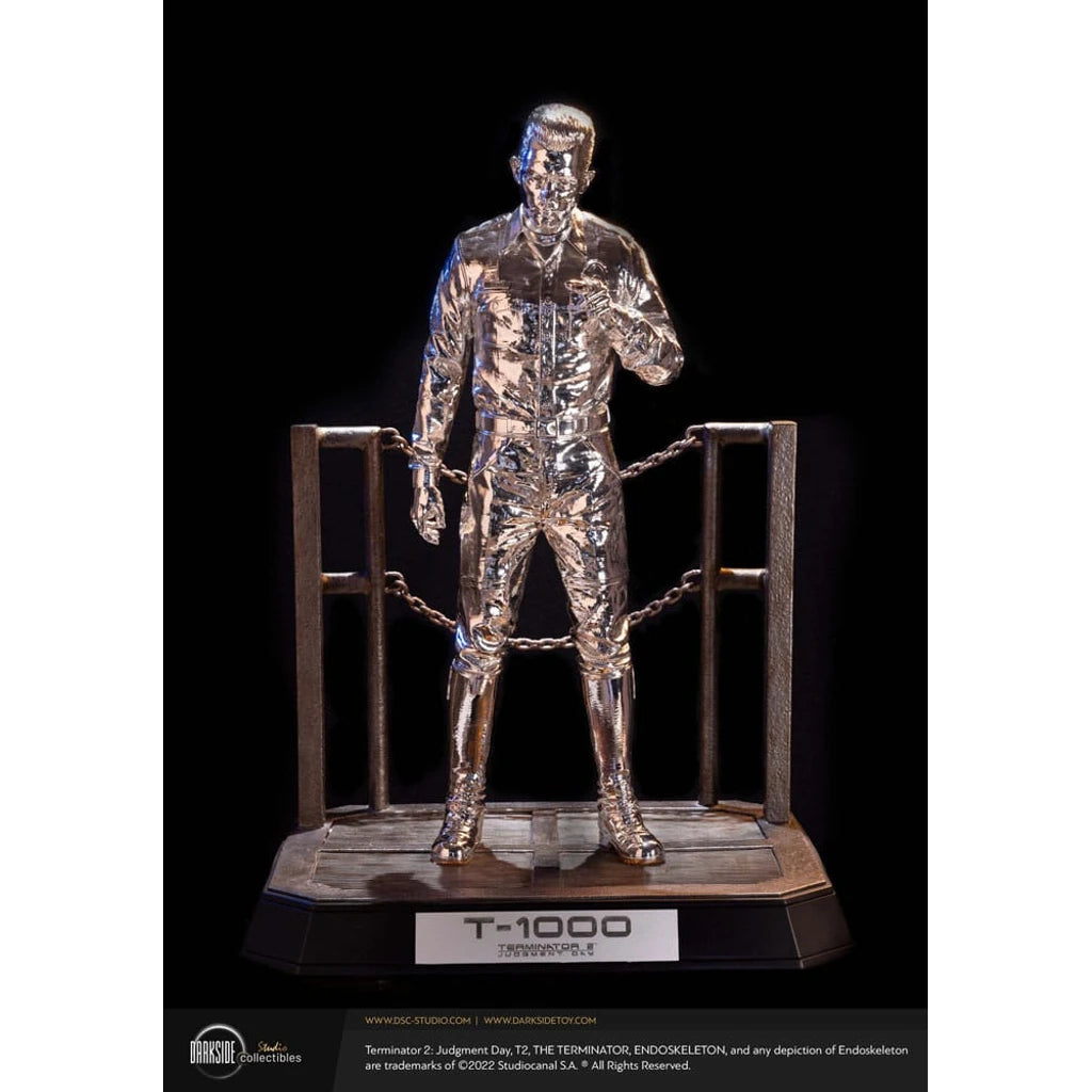 Terminator 2 Judgement Day Premium Statue 1/3 T-1000 Liquid Metal 30th Anniversary Edition 70 cm