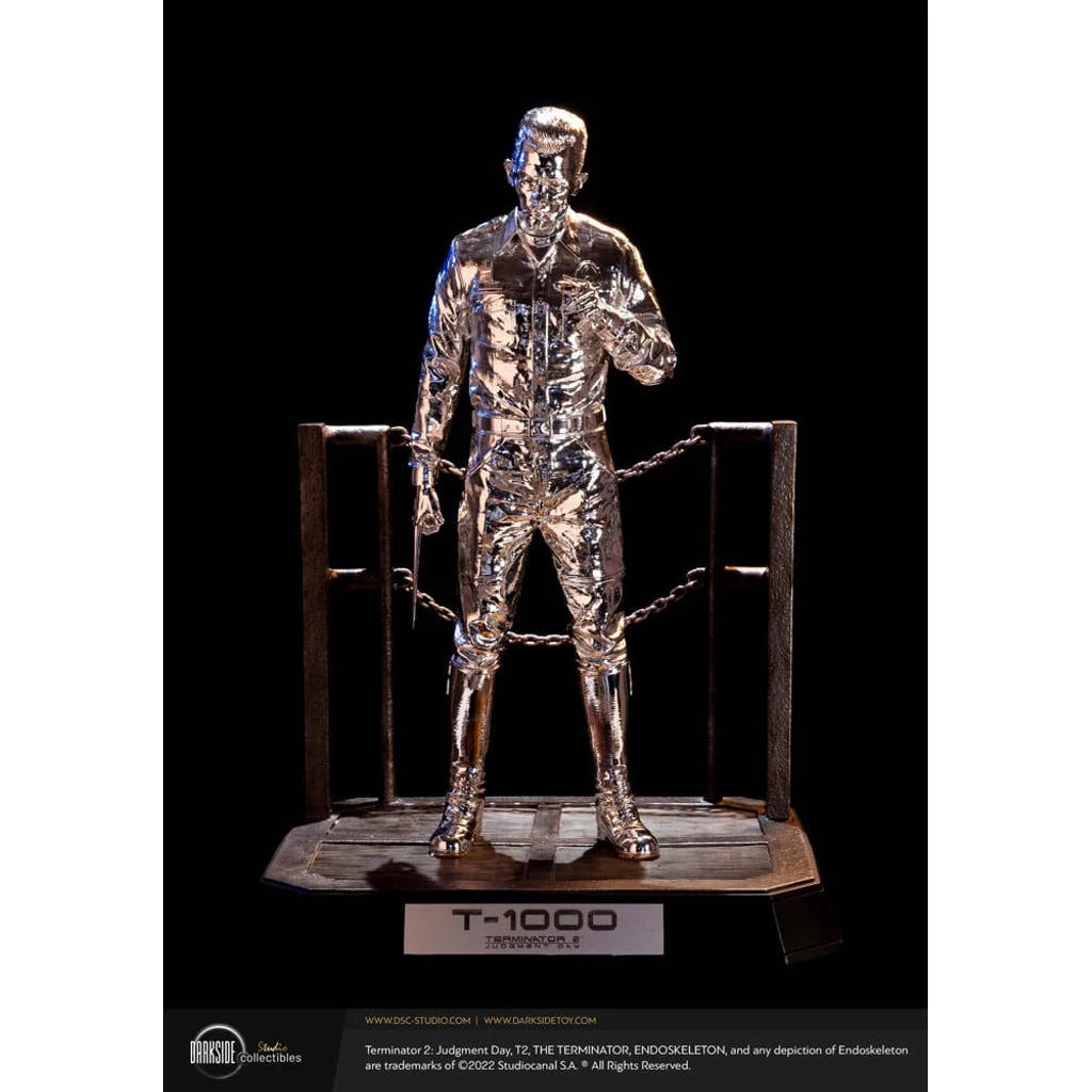 Terminator 2 Judgement Day Premium Statue 1/3 T-1000 Liquid Metal 30th Anniversary Edition 70 cm