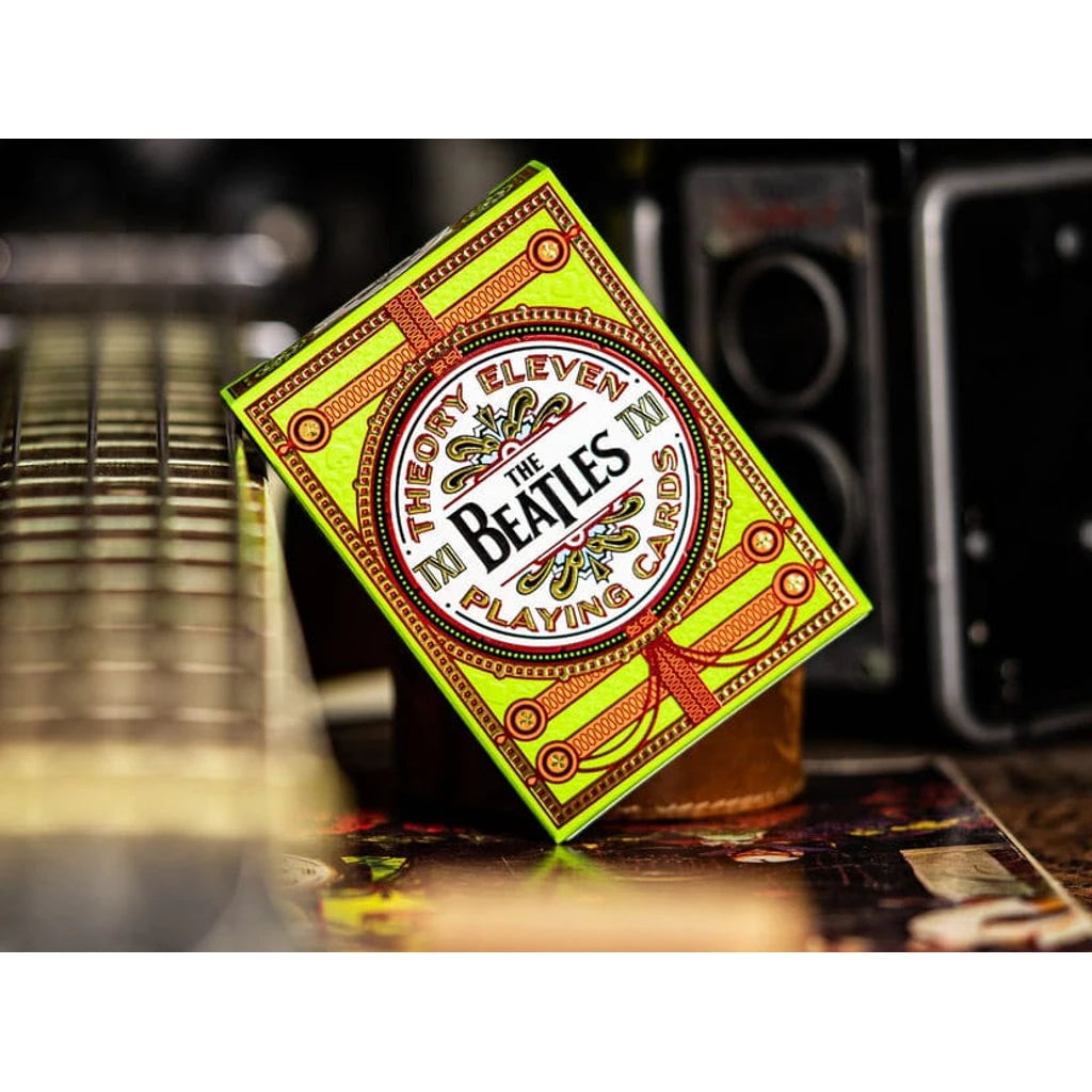 The Beatles Playing Cards Green Version