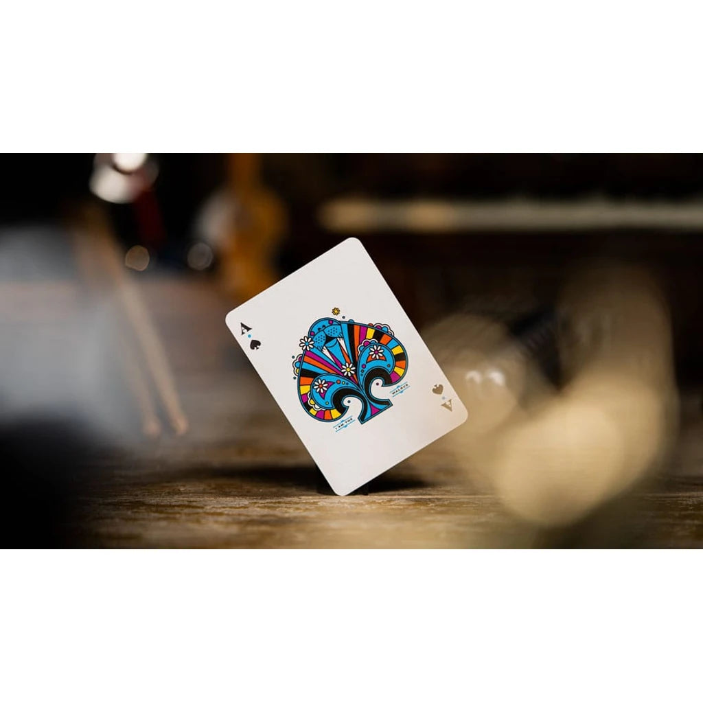 The Beatles Playing Cards Pink Version