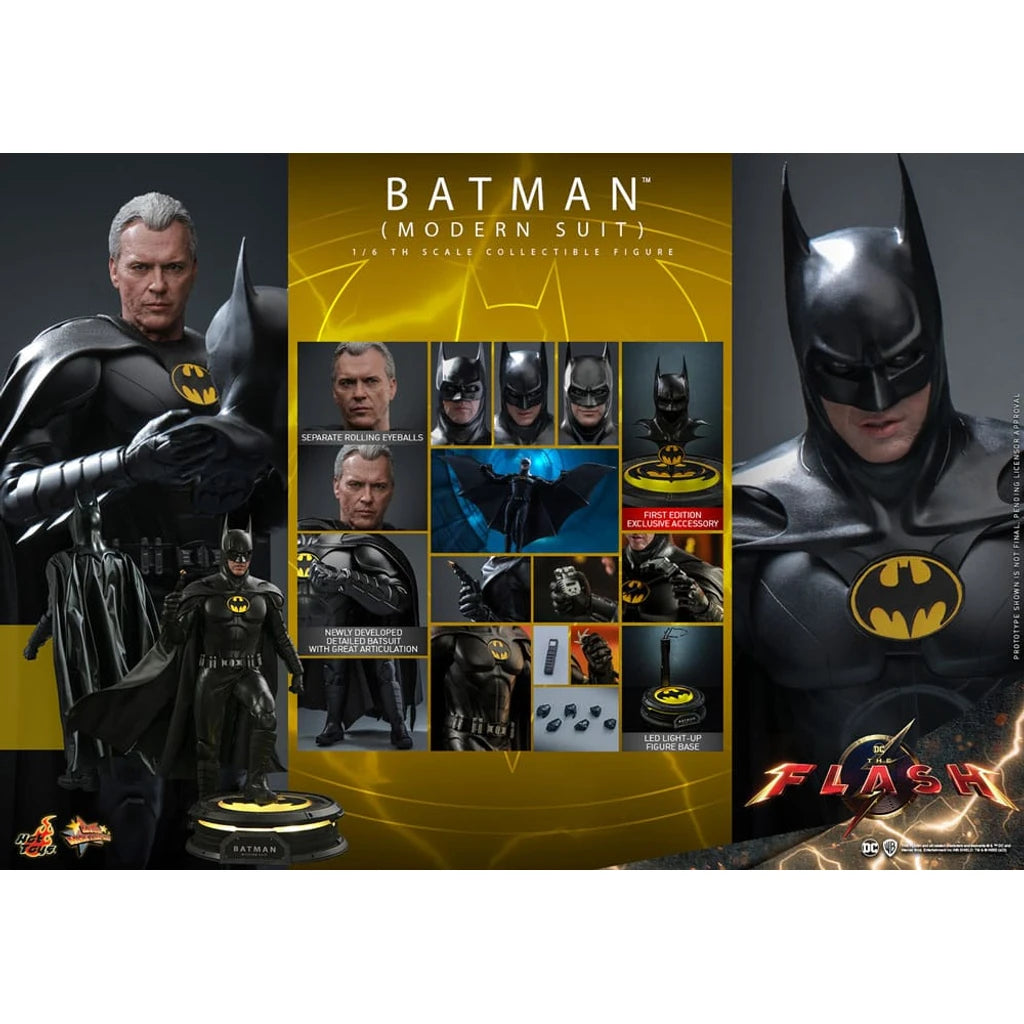 The Flash Movie Masterpiece Action Figure 1/6 Batman (Modern Suit) 30 cm