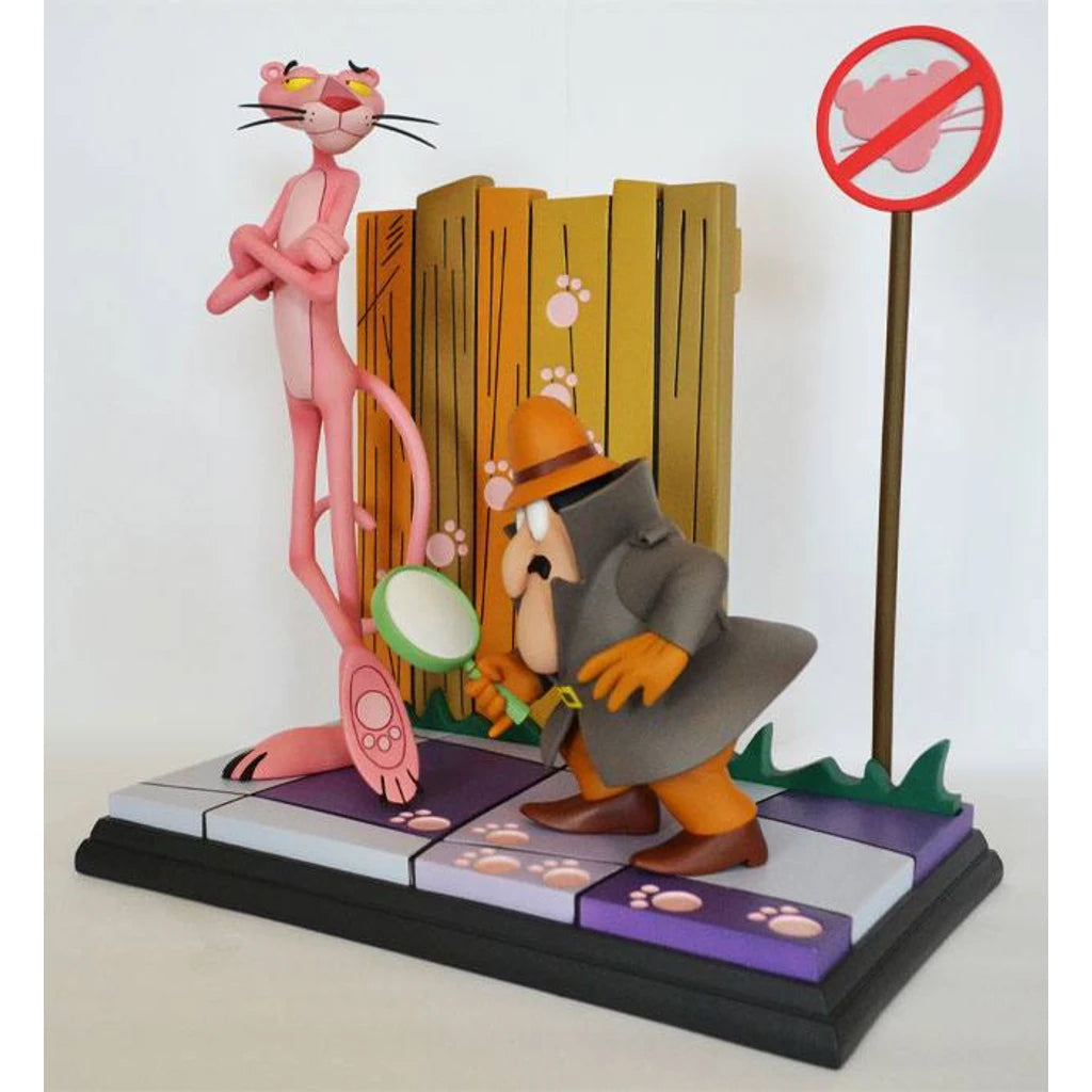 The Pink Panther Statue Pink Panther & The Inspector 41 cm
