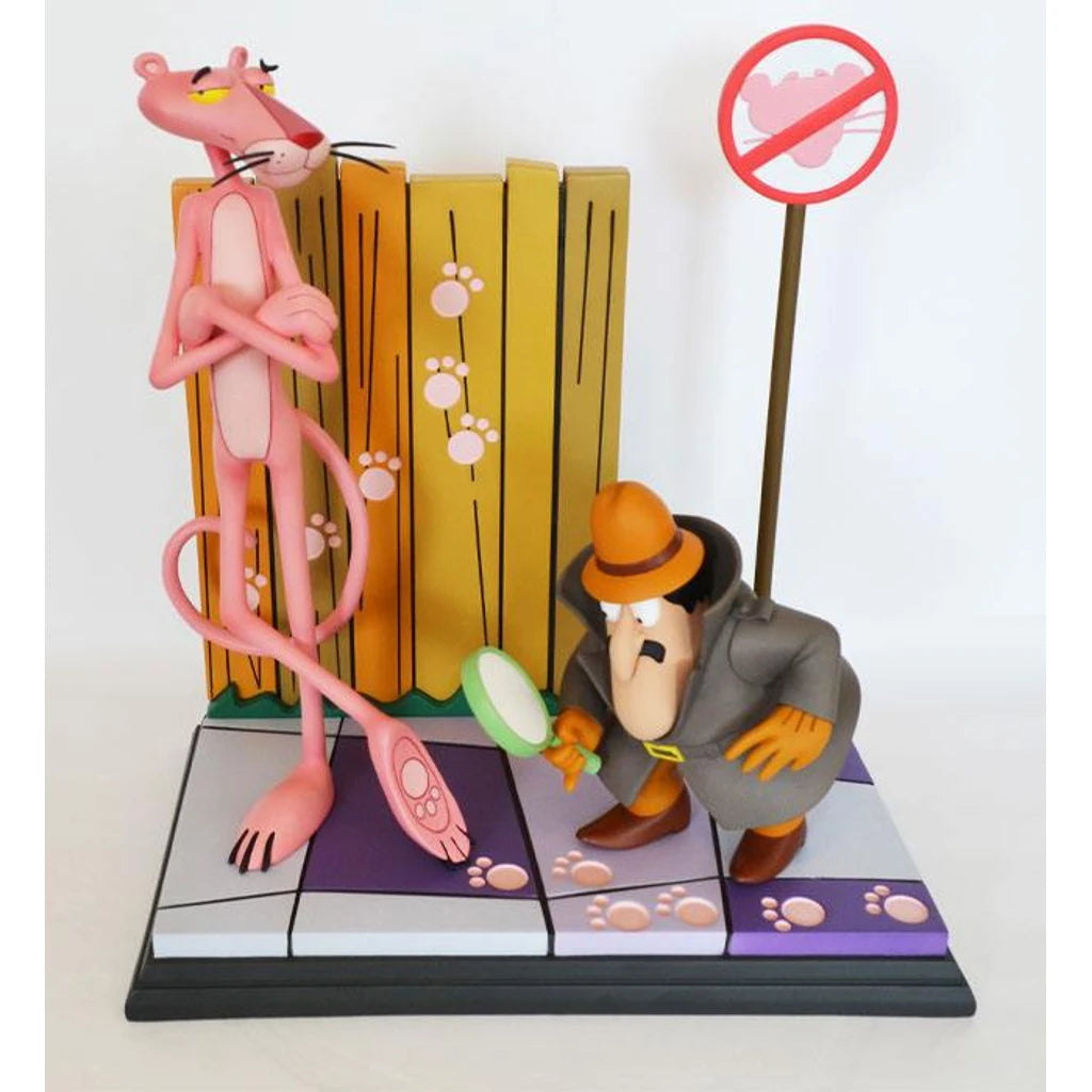 The Pink Panther Statue Pink Panther & The Inspector 41 cm