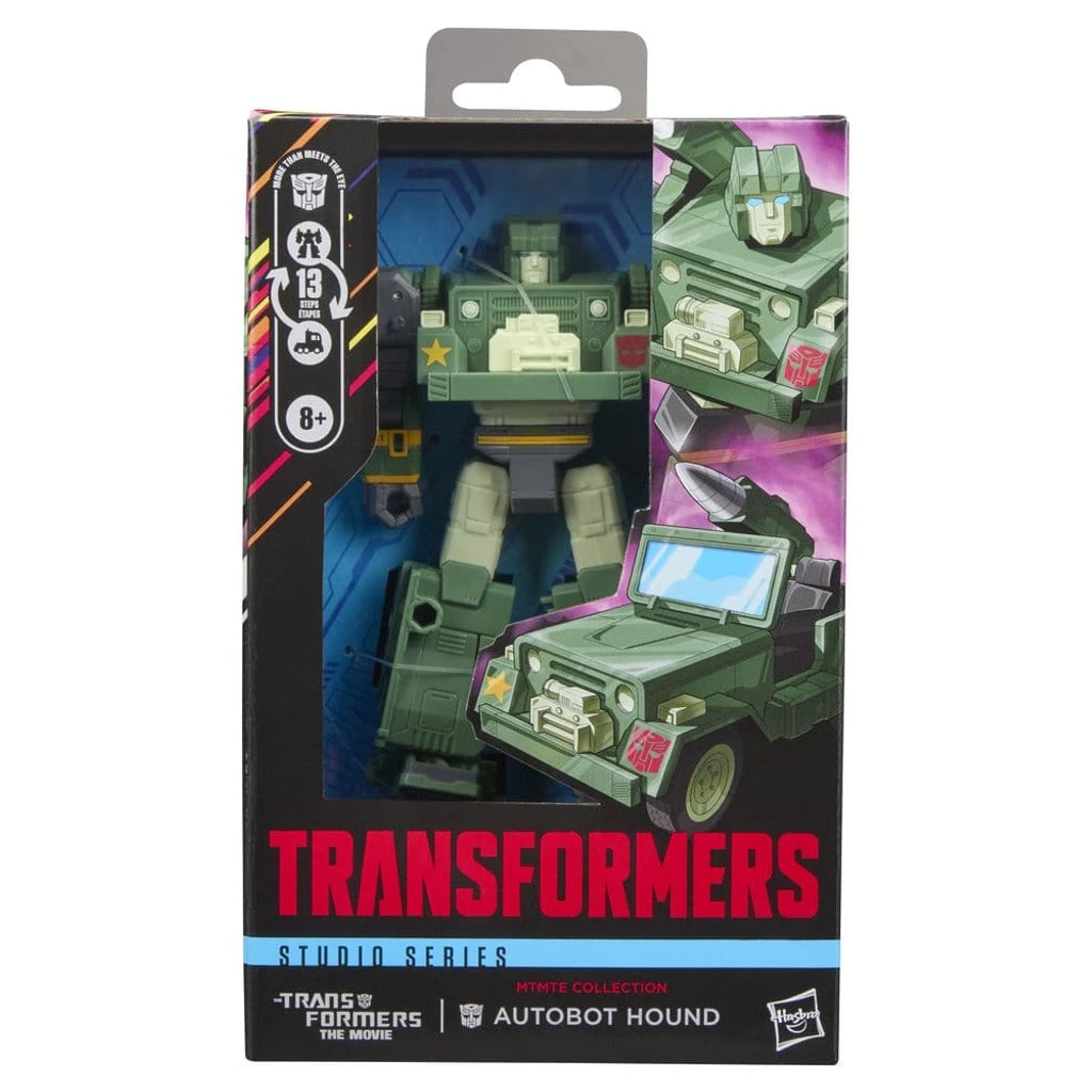 The Transformers: The Movie Studio Series Deluxe Class Action Figure MTMTE Collection: Autobot Hound 14 cm