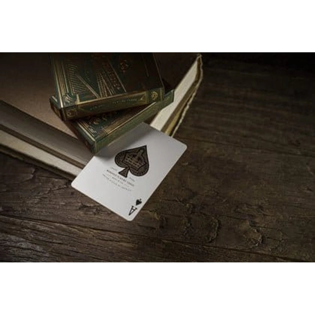 Theory 11 Playing Cards Monarch Green
