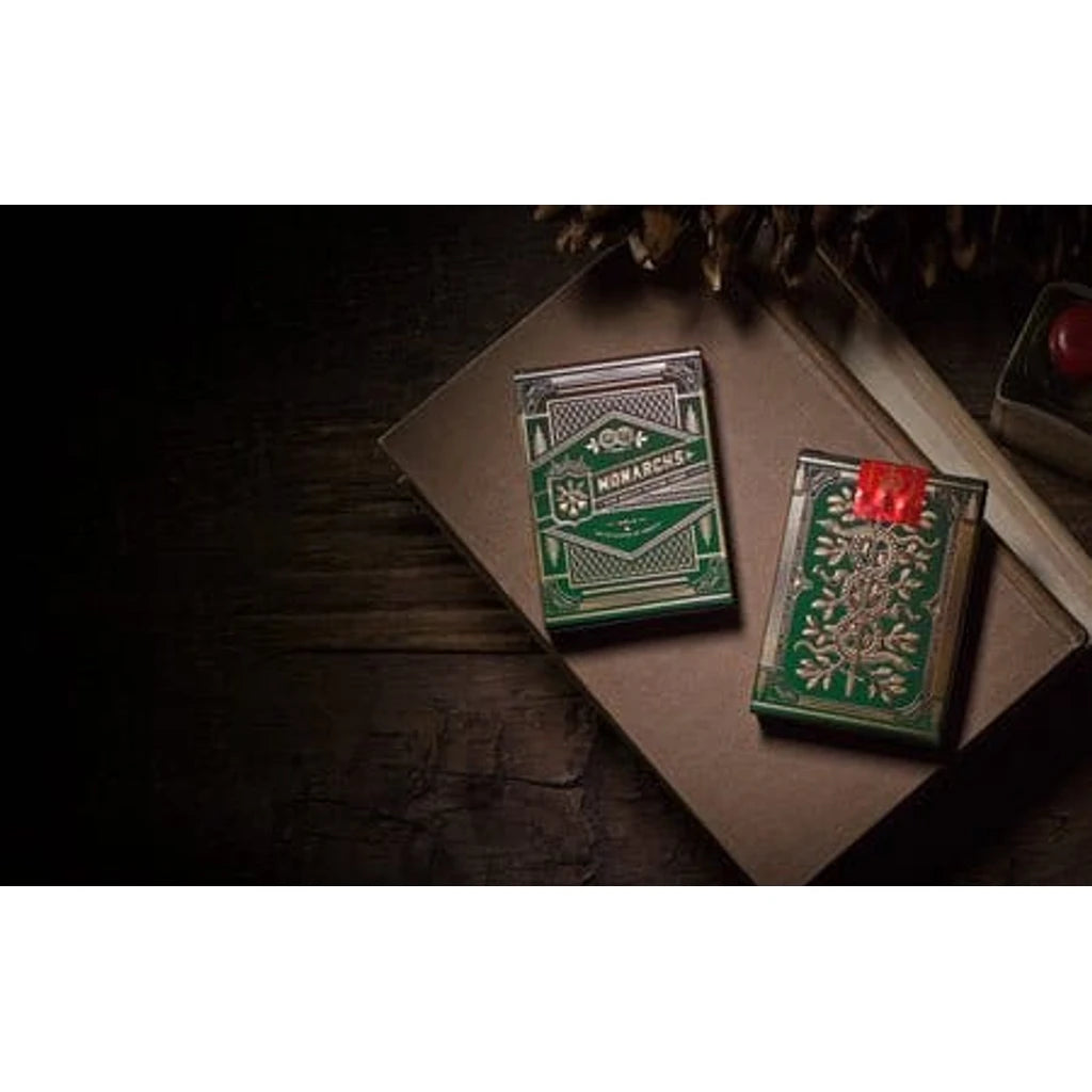 Theory 11 Playing Cards Monarch Green
