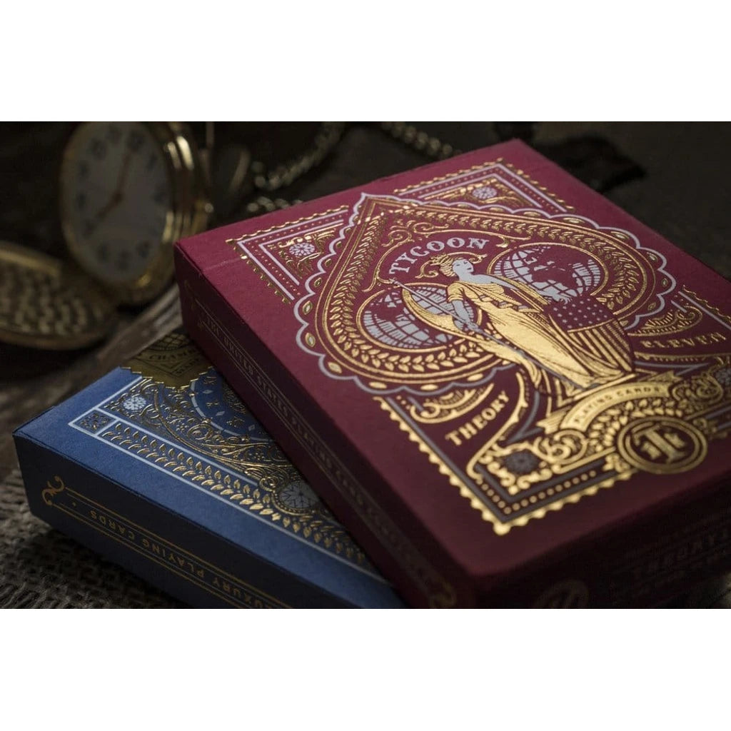 Theory 11 Playing Cards Tycoon Red