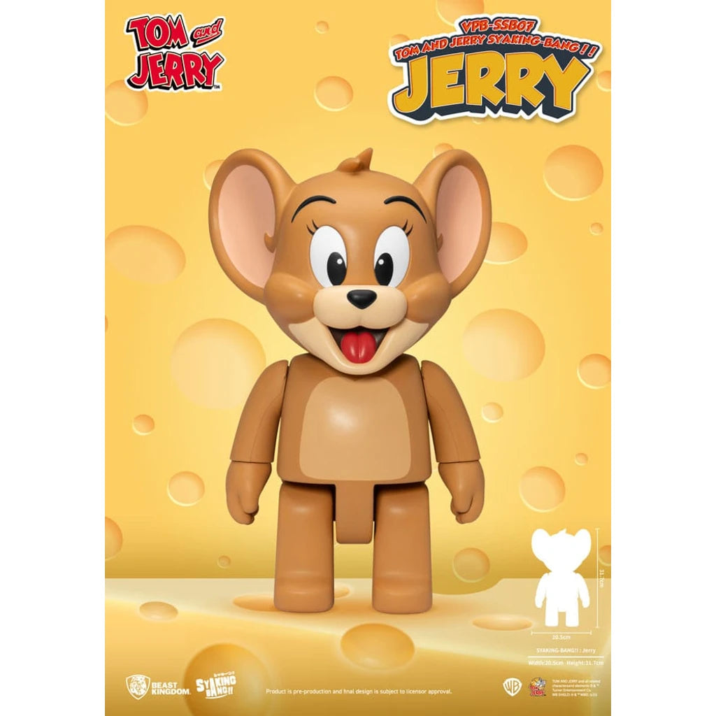Tom & Jerry Syaking Bang PVC Figure Jerry 30 cm
