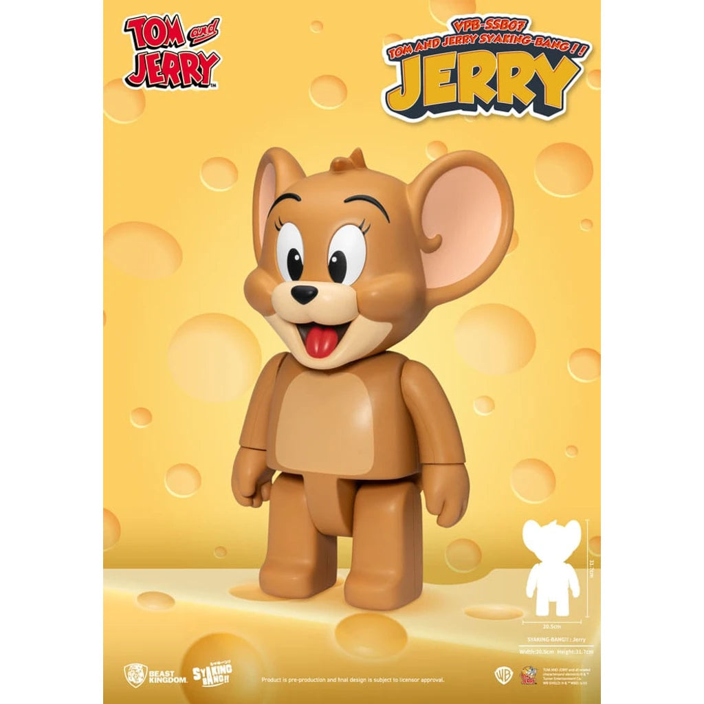 Tom & Jerry Syaking Bang PVC Figure Jerry 30 cm