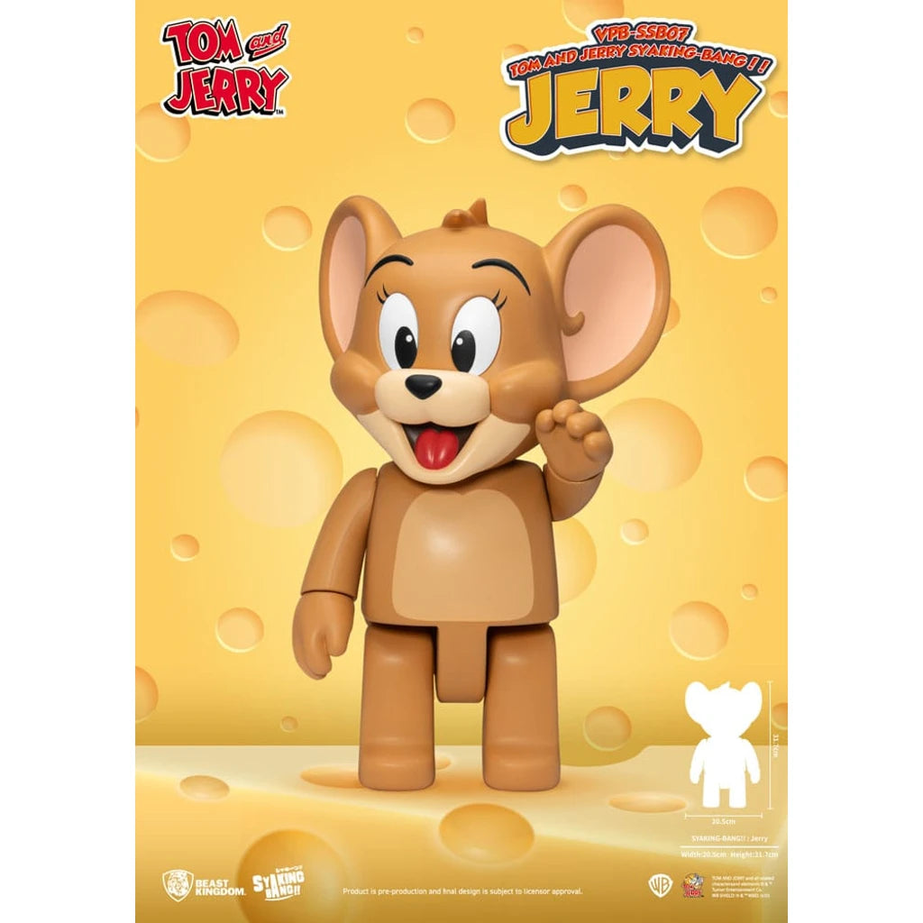 Tom & Jerry Syaking Bang PVC Figure Jerry 30 cm