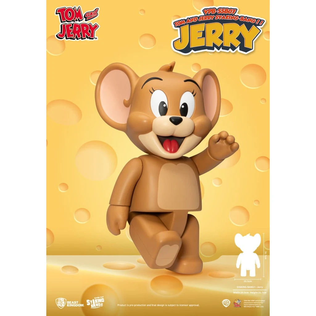Tom & Jerry Syaking Bang PVC Figure Jerry 30 cm
