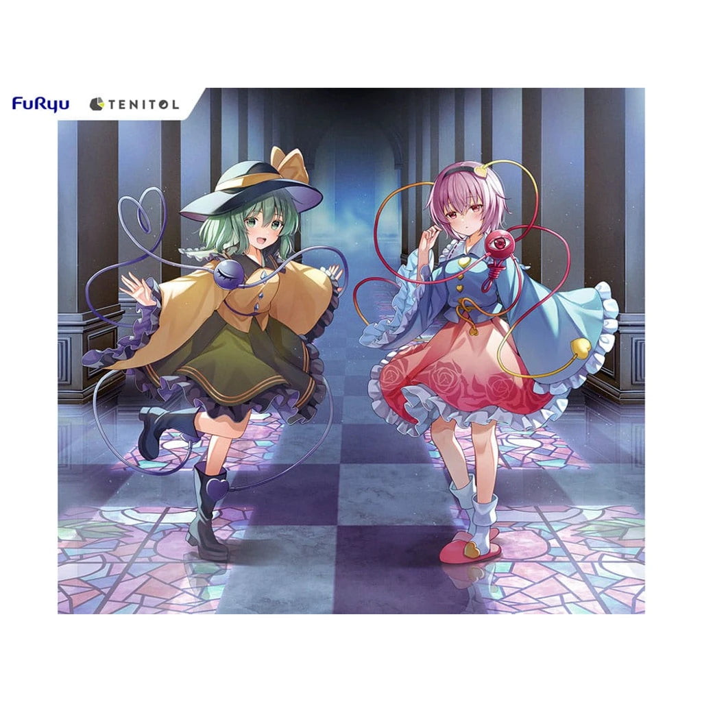 Touhou Project Tenitol PVC Statue Koishi Komeiji & Satori Komeiji 22 cm