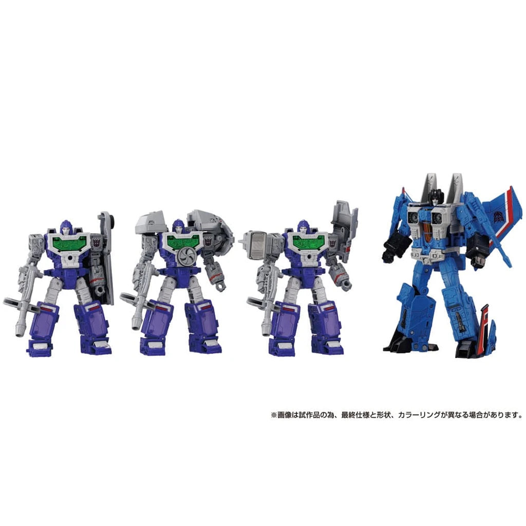 Transformers Dramatic Capture Series Action Figure 4-Pack Decepticons Part 1 17 cm