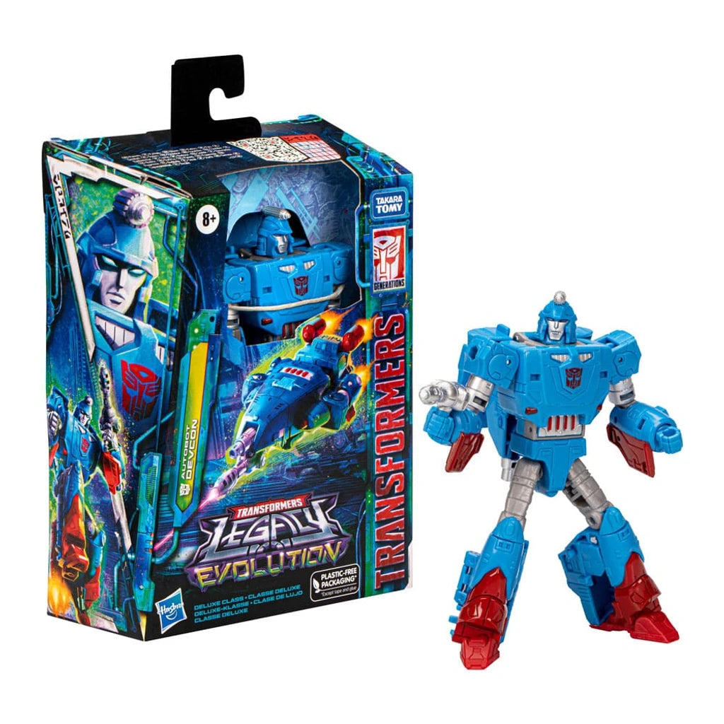 Transformers Generations Legacy Evolution Deluxe Class Action Figure Autobot Devcon 14 cm