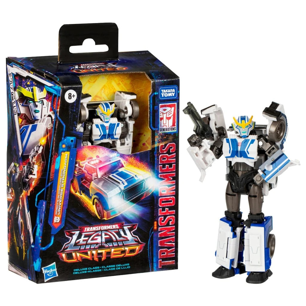 Transformers Generations Legacy United Deluxe Class Action Figure Robots in Disguise 2015 Universe Strongarm 14 cm