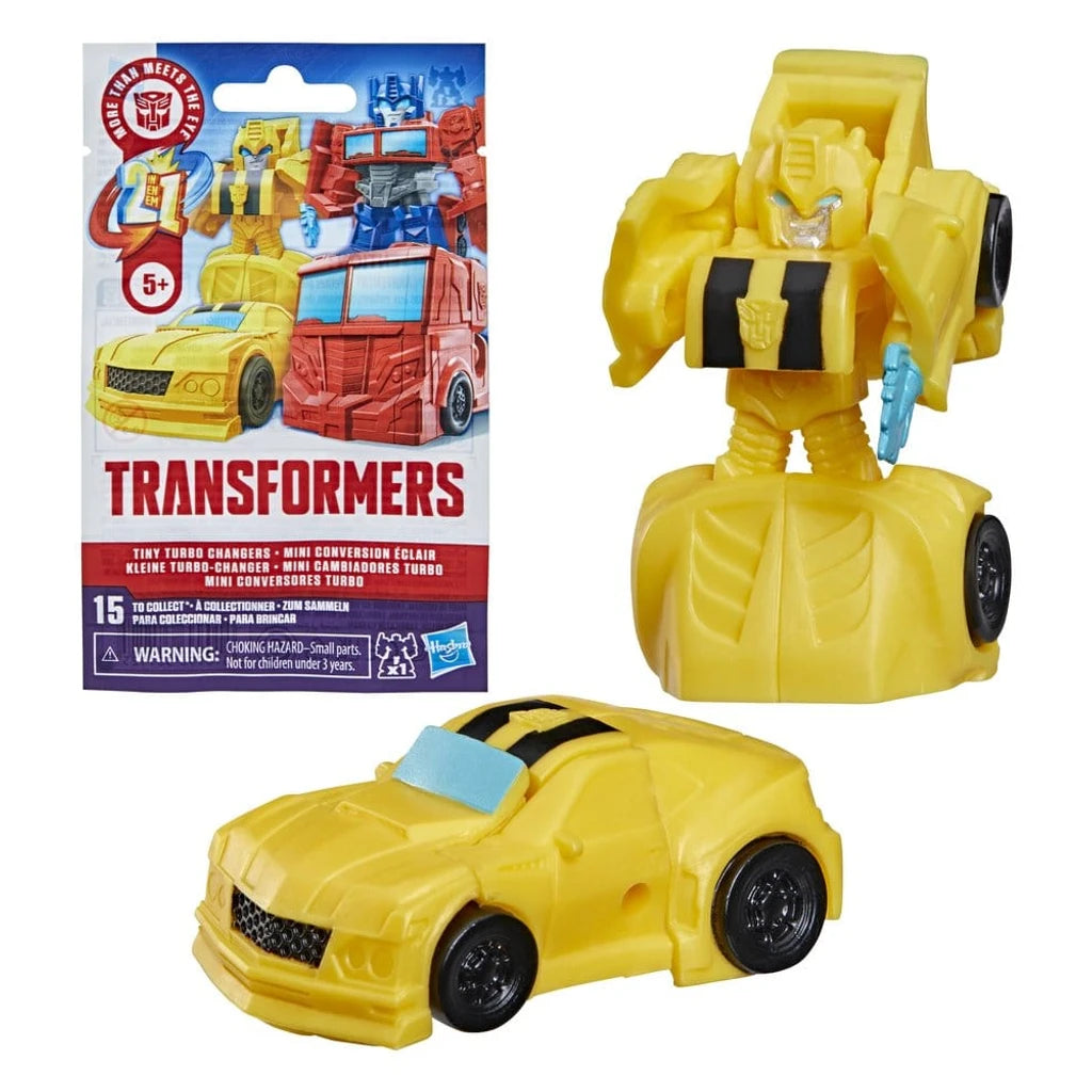 Transformers Mini Action Figures 4 cm Tiny Turbo Changers Blind Box Display (24)