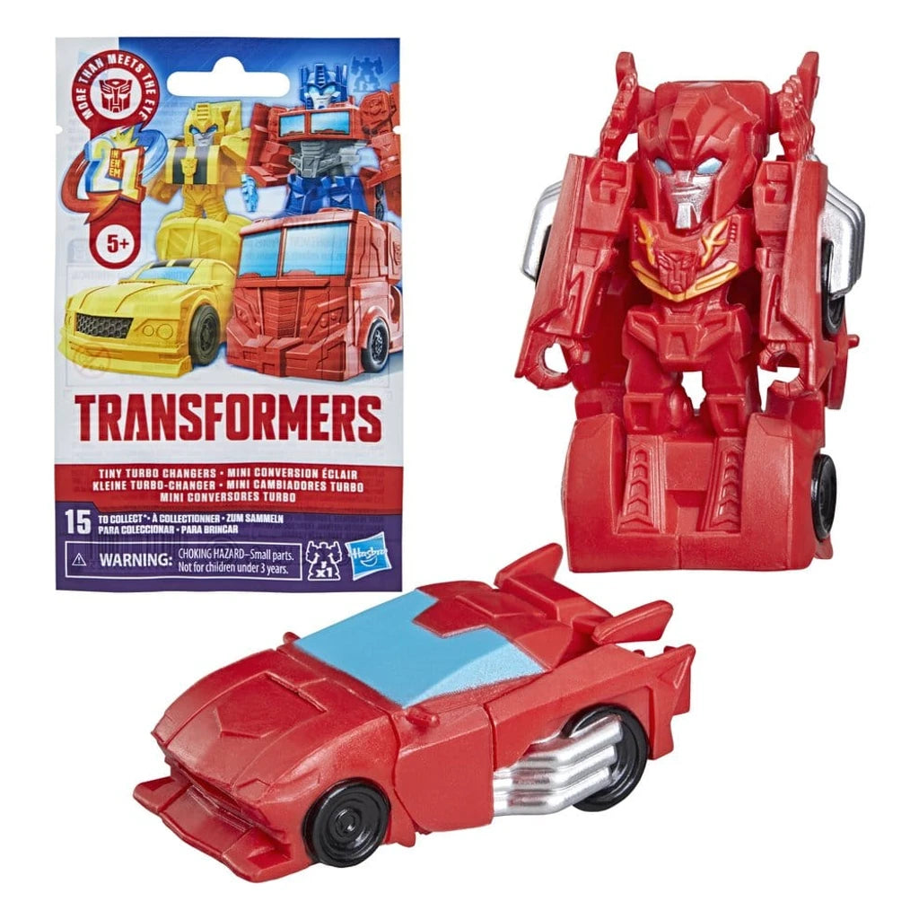 Transformers Mini Action Figures 4 cm Tiny Turbo Changers Blind Box Display (24)