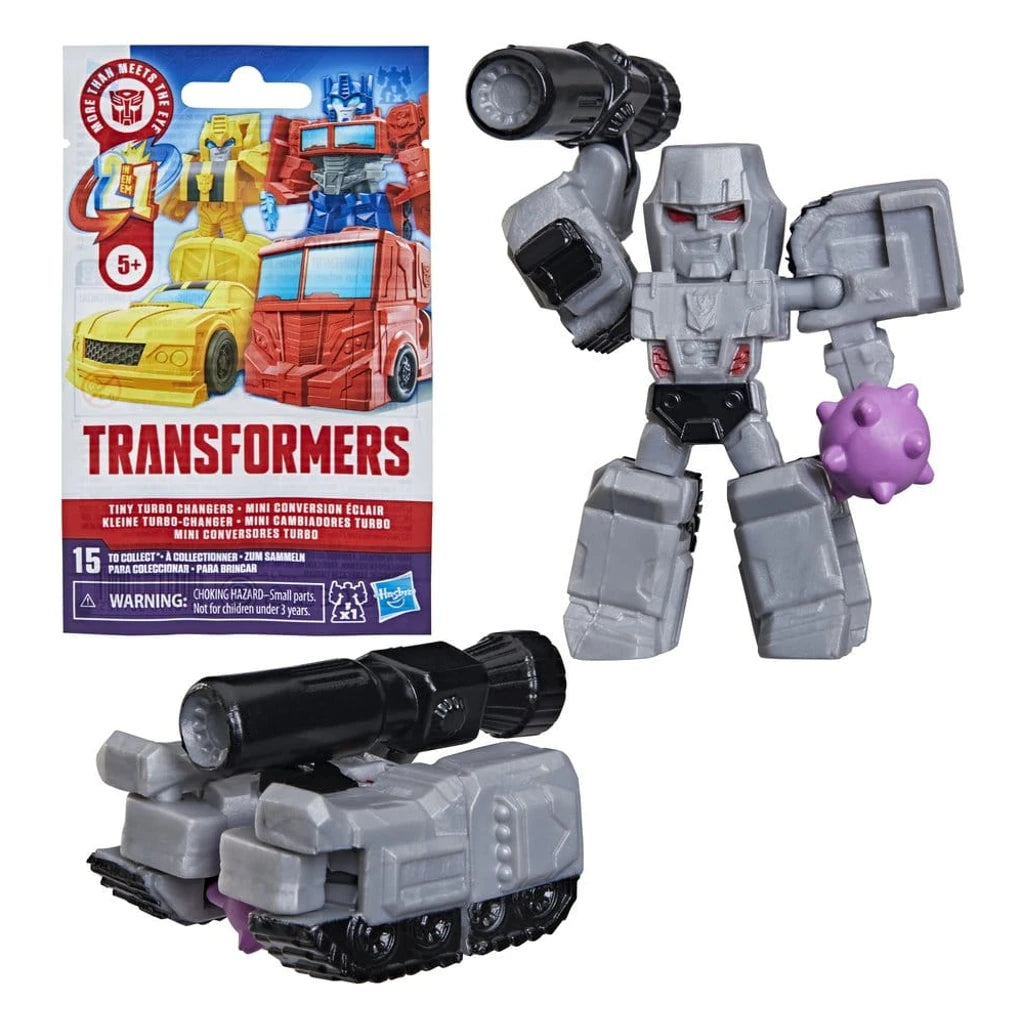 Transformers Mini Action Figures 4 cm Tiny Turbo Changers Blind Box Display (24)