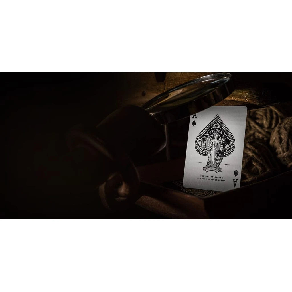 Tycoon Playing Cards Black