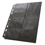 Ultimate Guard 14-Pocket Supreme Compact Pages Standard + Mini American (10) - Black