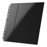 Ultimate Guard 24-Pocket QuadRow Pages Side-Loading (10) - Black