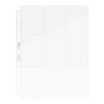 Ultimate Guard 9-Pocket Pages Top-Loading (100) - Transparent