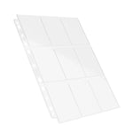 Ultimate Guard 9-Pocket Pages Top-Loading (100) - Transparent