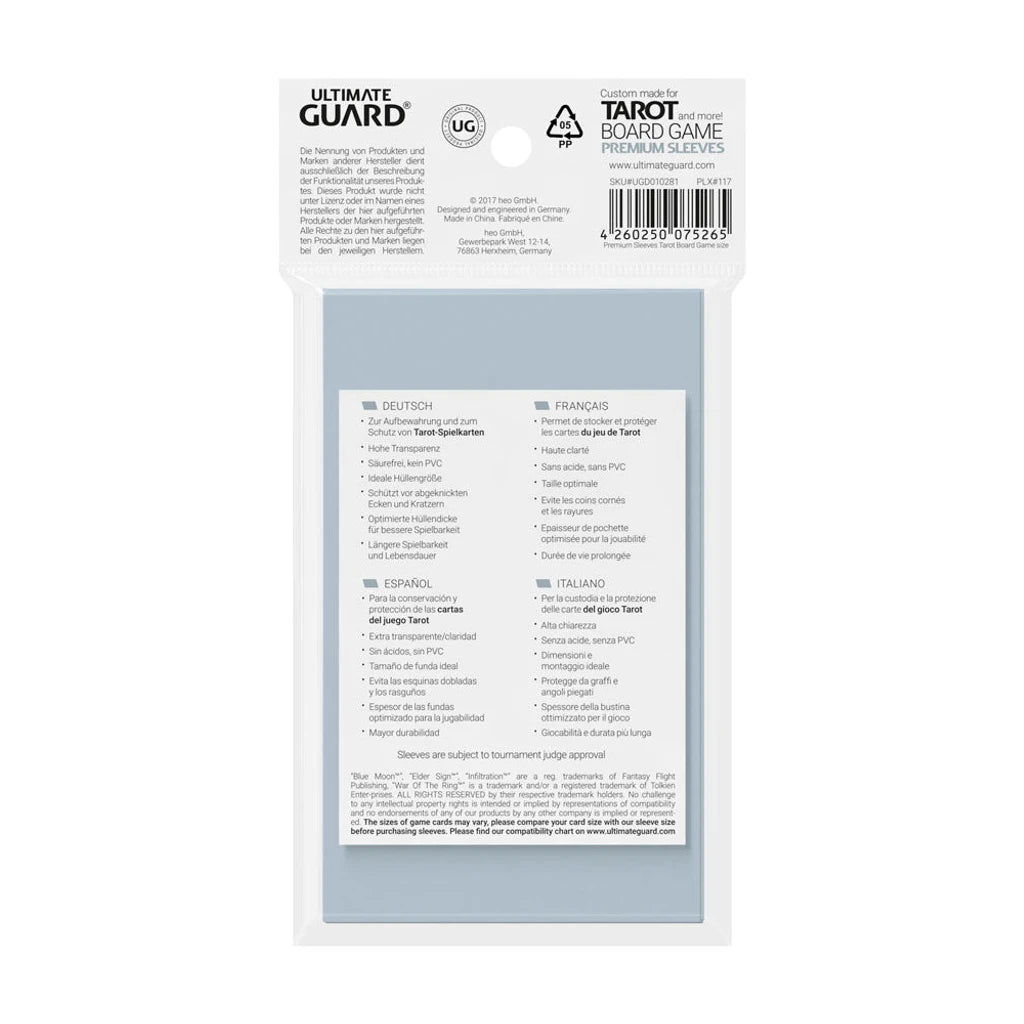 Ultimate Guard Board Game Sleeves (50) - Tarot