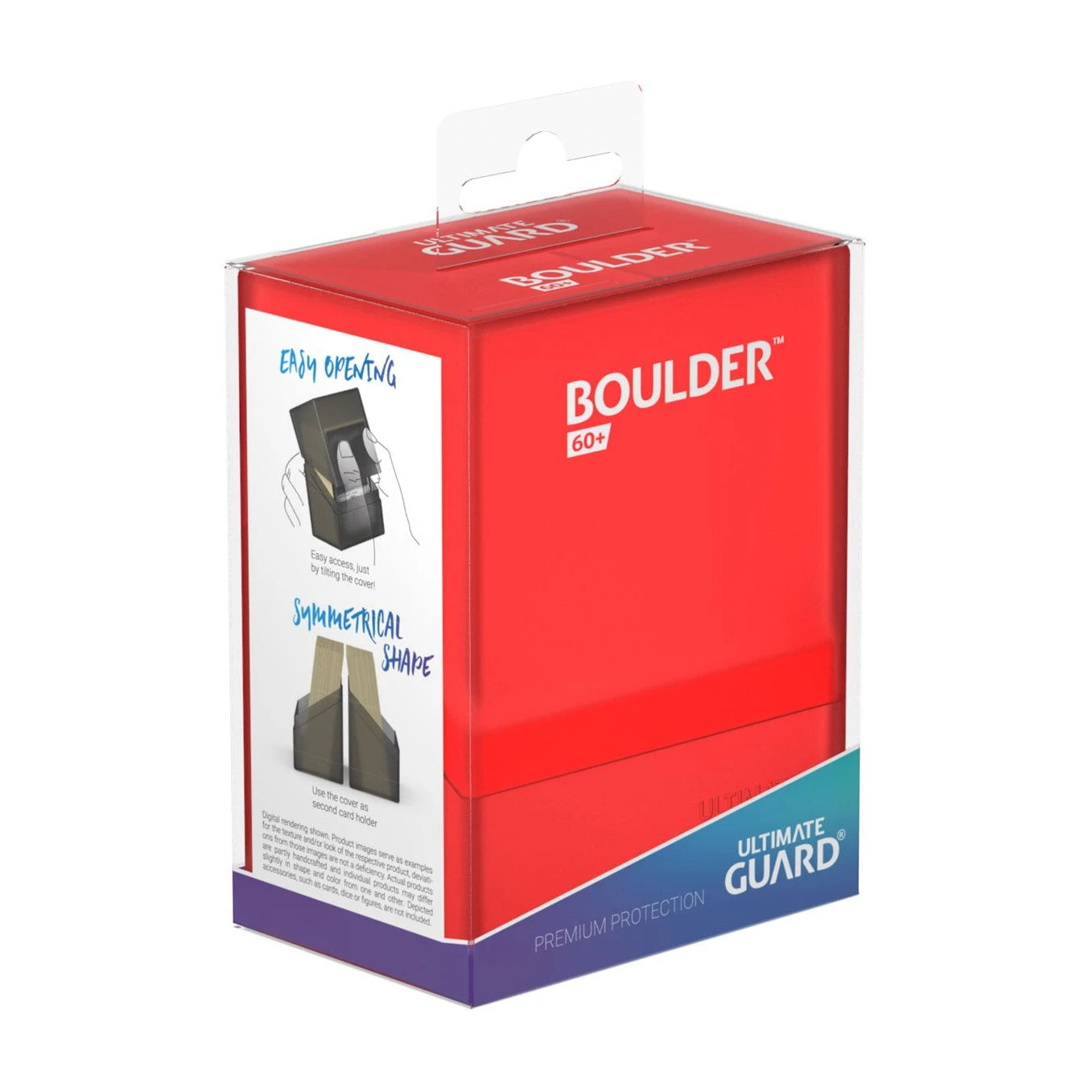 Ultimate Guard Boulder 60+ - Ruby