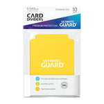 Ultimate Guard Card Dividers Standard Size (10) - Yellow