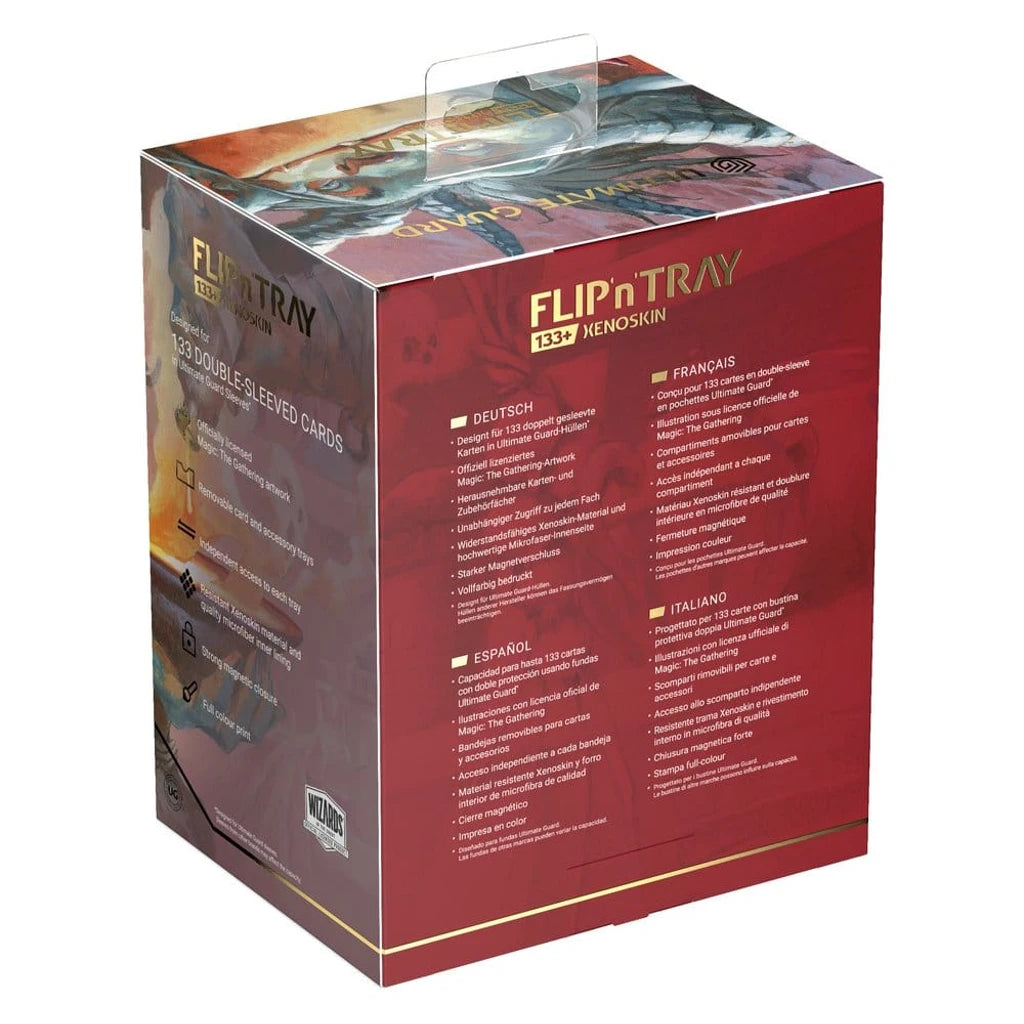 Ultimate Guard Flip'n'Tray 133+ Xenoskin Magic: The Gathering "Lorwyn Eclipsed" - Grub, Storied Matriarch