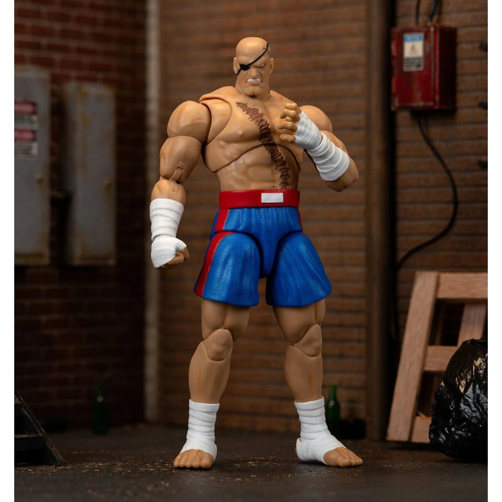 Ultra Street Fighter II: The Final Challengers Action Figure 1/12 Sagat 19 cm